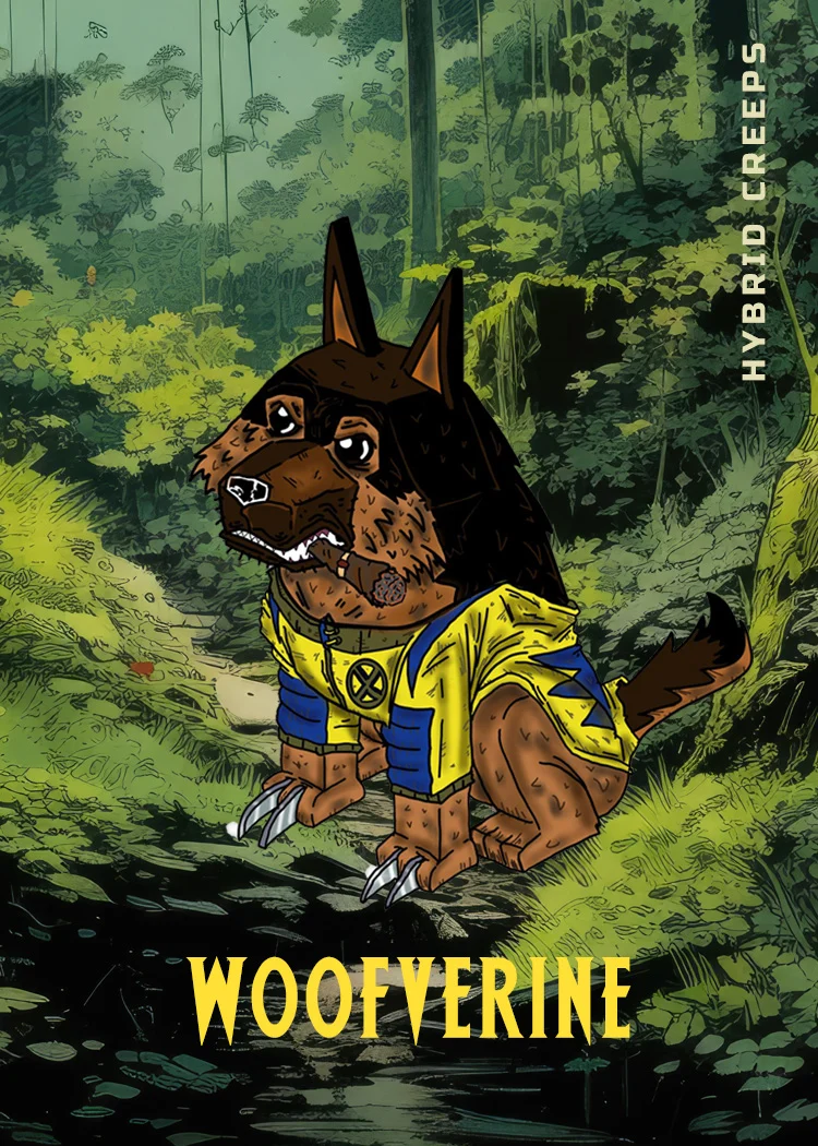 IsoCreep Woofverine collaboration with NFCreeps
