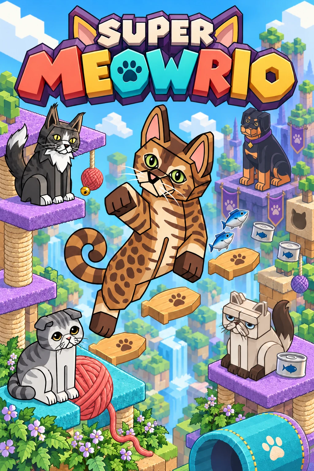 Meowrio Cat Tower